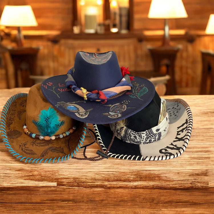 Custom Hats - HArt Of Fire by Poole