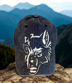 CMF Bundle 2: Hand burned large suede bag, hand painted cap, choice colour bandana.