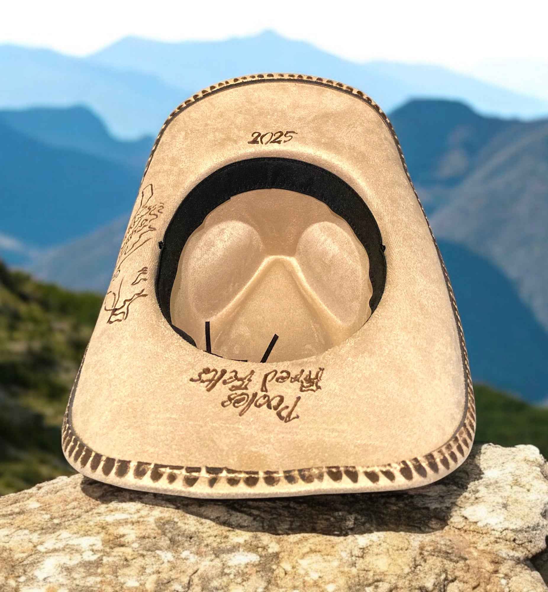Elevate Your Style with the Deluxe Custom Cowboy Hat - Americana Music Edition