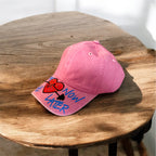Sweat Now, Shine Later, hand painted sports cap