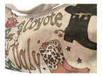 Coyote Ugly/Country's Cool Again, Large Hand burned Bag