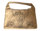 Lainey Wilson/Bull's Head,  Large Bag,  Hand burned