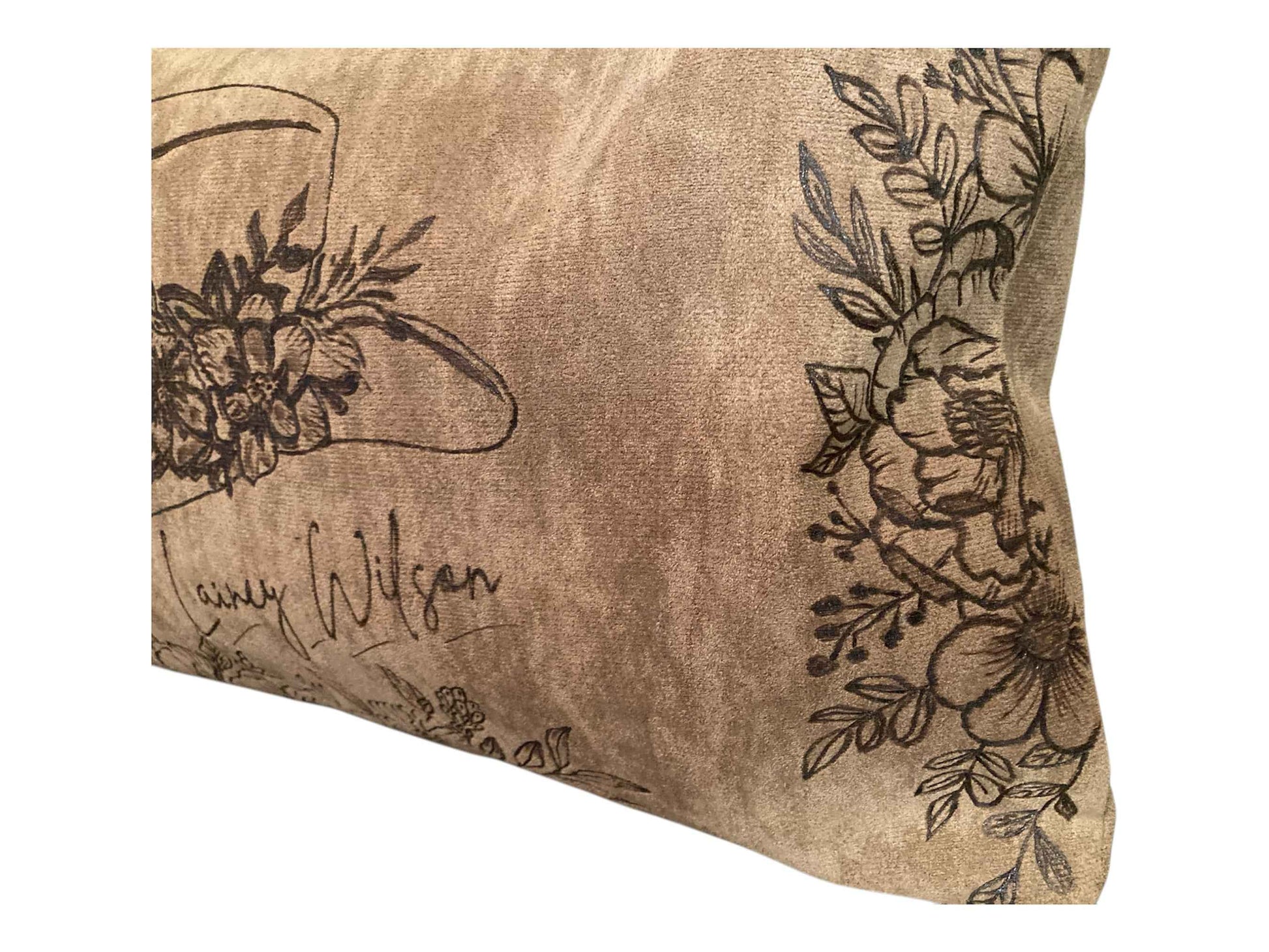 Lainey Wilson Inspired Bag - Stylish Vegan Suede Large Bag with Unique Hand-Burned Designs