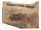 Lainey Wilson/Bull's Head,  Large Bag,  Hand burned