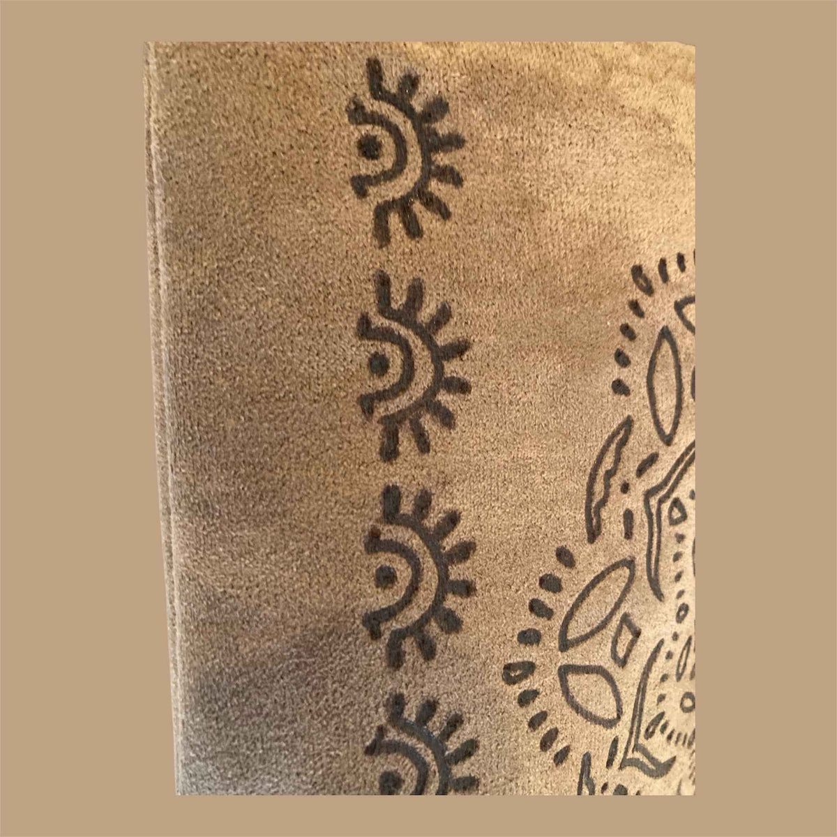 Hand Burned Mandala Bag – Embrace Elegance and Versatility