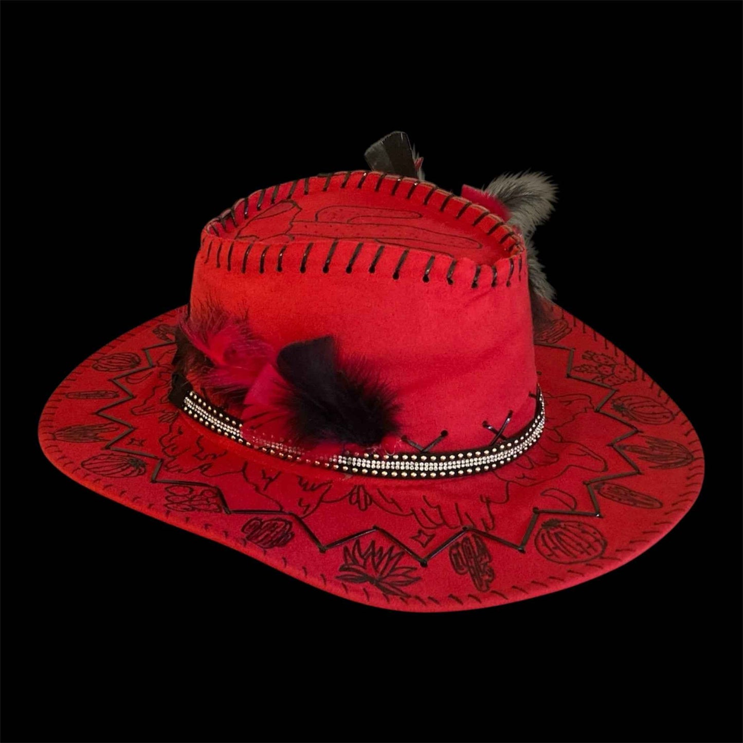 Cacti & Mesa Custom Hat: Elevate Your Style with Southwest Whimsy