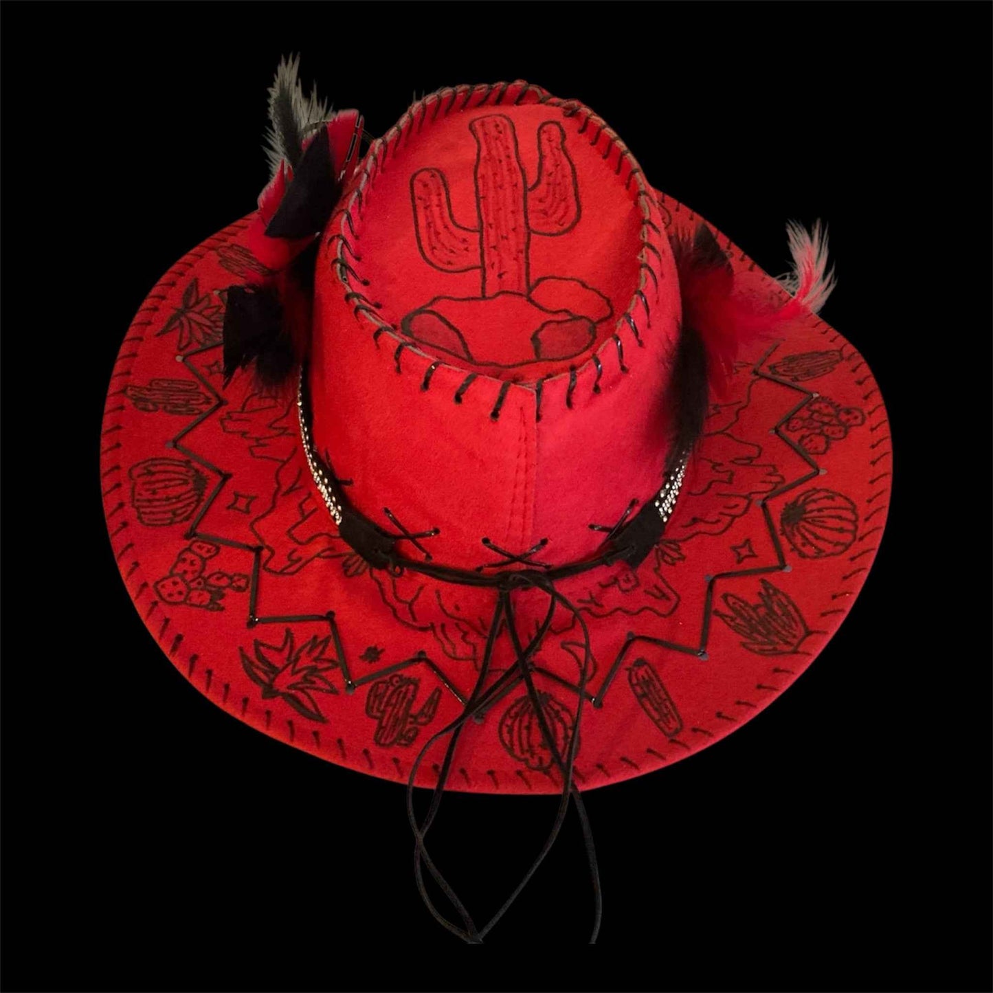 Cacti & Mesa Custom Hat: Elevate Your Style with Southwest Whimsy