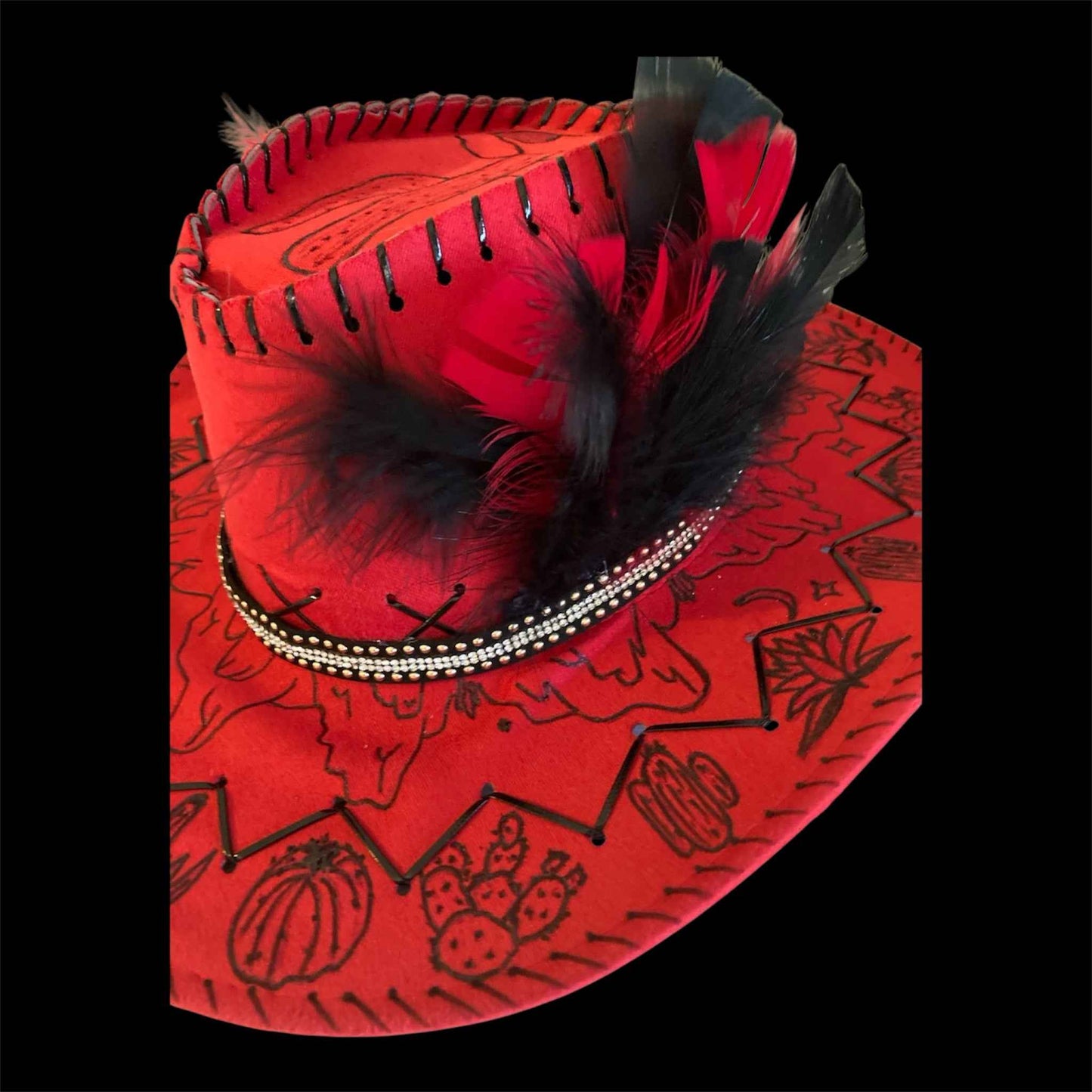 Cacti & Mesa Custom Hat: Elevate Your Style with Southwest Whimsy