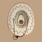 OOAK Custom Rancher Hat "Wild Flowers" handburned and painted design