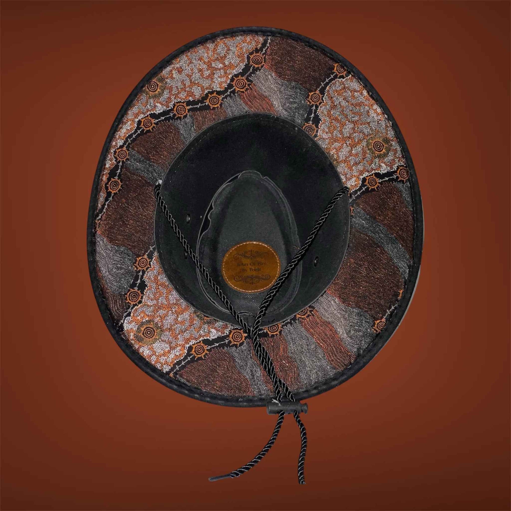 Custom Lightweight Felt Hat - Australiana Man's Unique Western Block Design