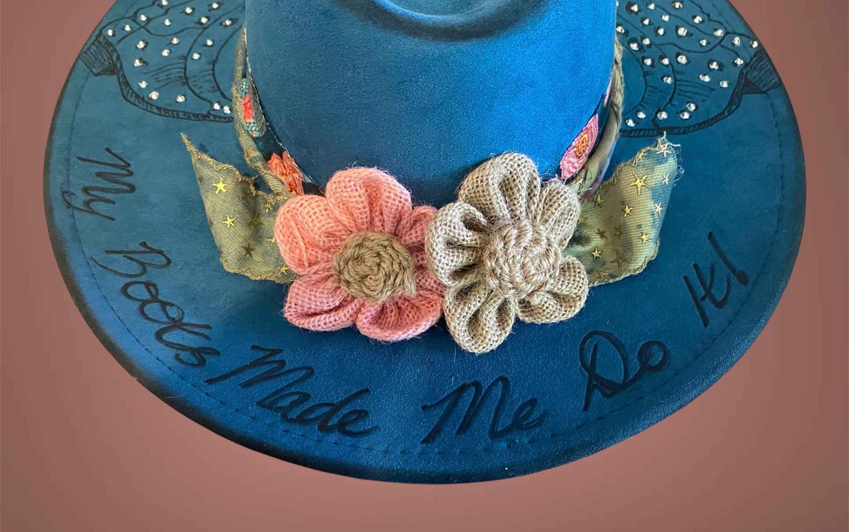 Discover Your Style with Our Deluxe Custom Fedora Hat: My Boots Made Me Do It