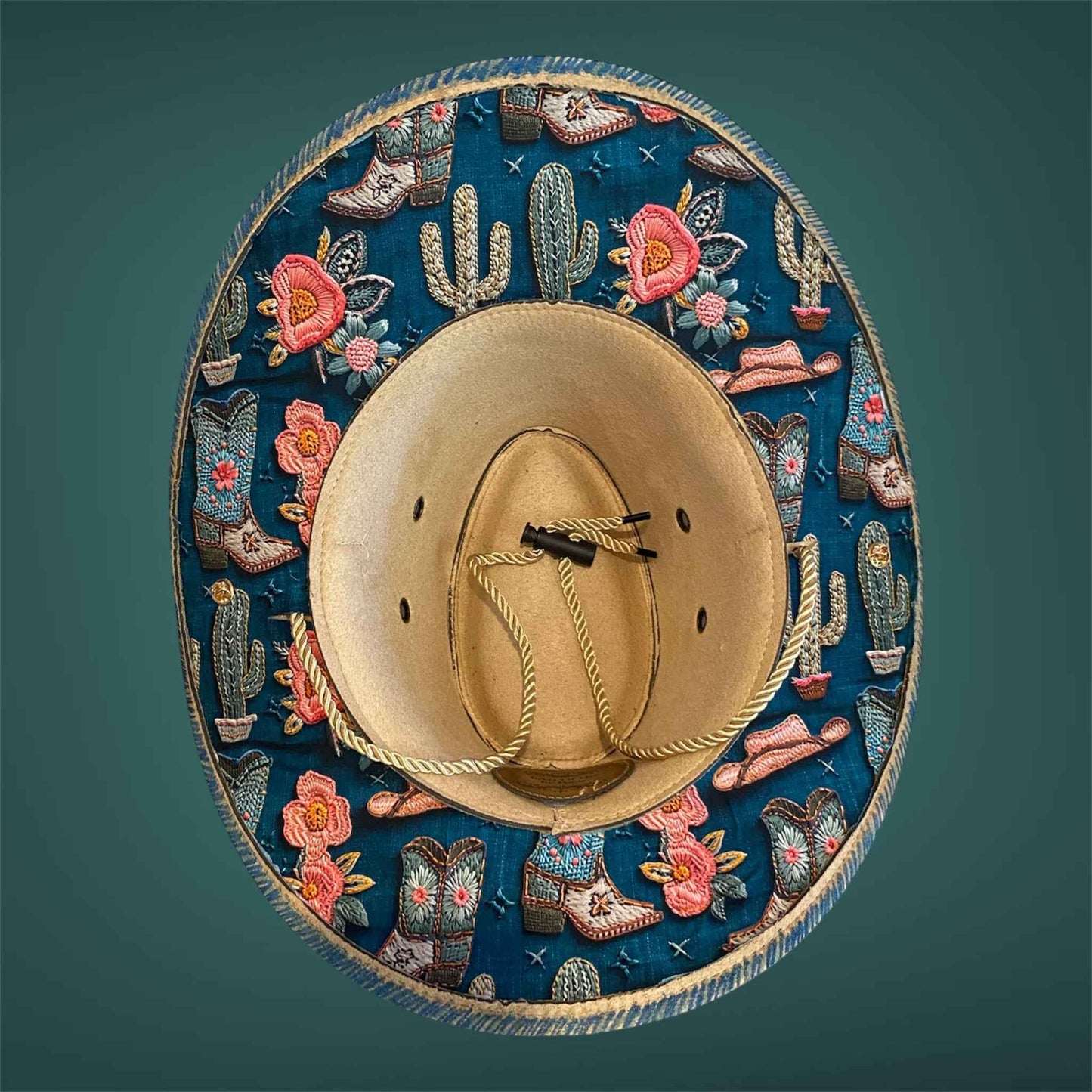 Custom Aussie Felt Hat: Elevate Your Style with the Cowboy Blue Edition