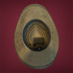 Vegan Suede Diamante Cowboy Hat: Diamonds & Dragonflies