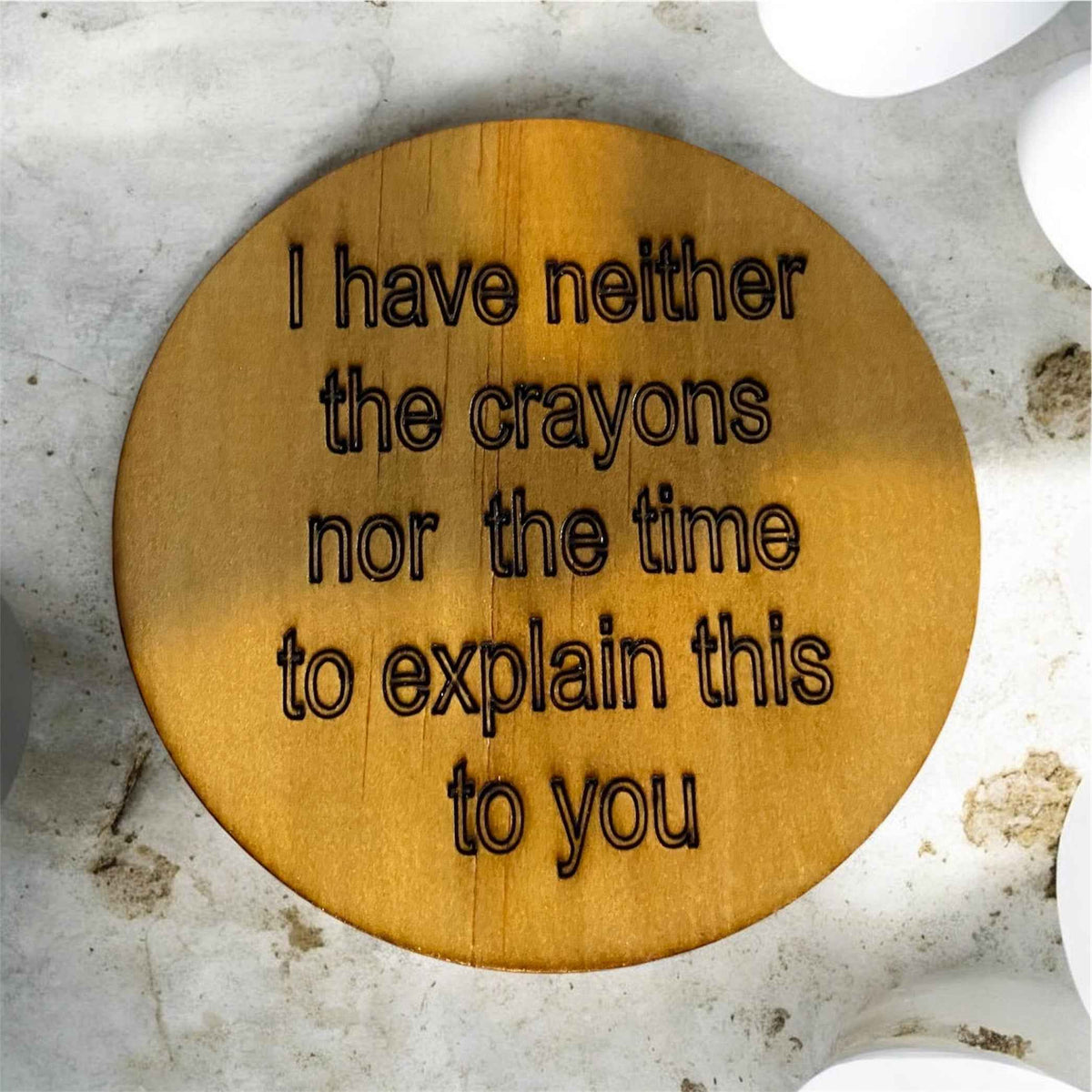 Handmade Wood-Burned Coasters: Unique Plywood Bar Coasters for Every Occasion