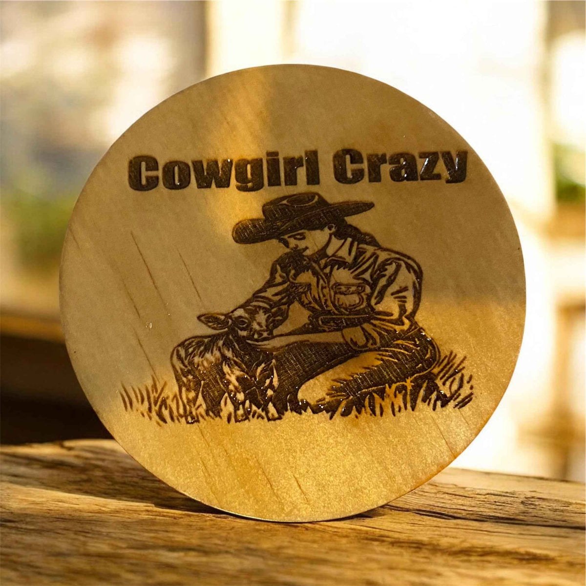 Handmade Wood-Burned Coasters: Unique Plywood Bar Coasters for Every Occasion