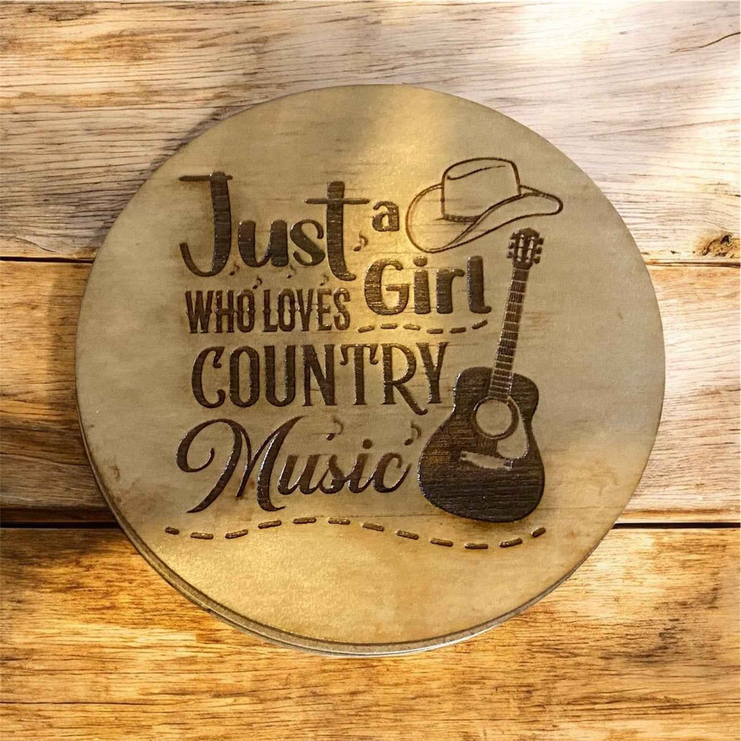 Handmade Wood-Burned Coasters: Unique Plywood Bar Coasters for Every Occasion