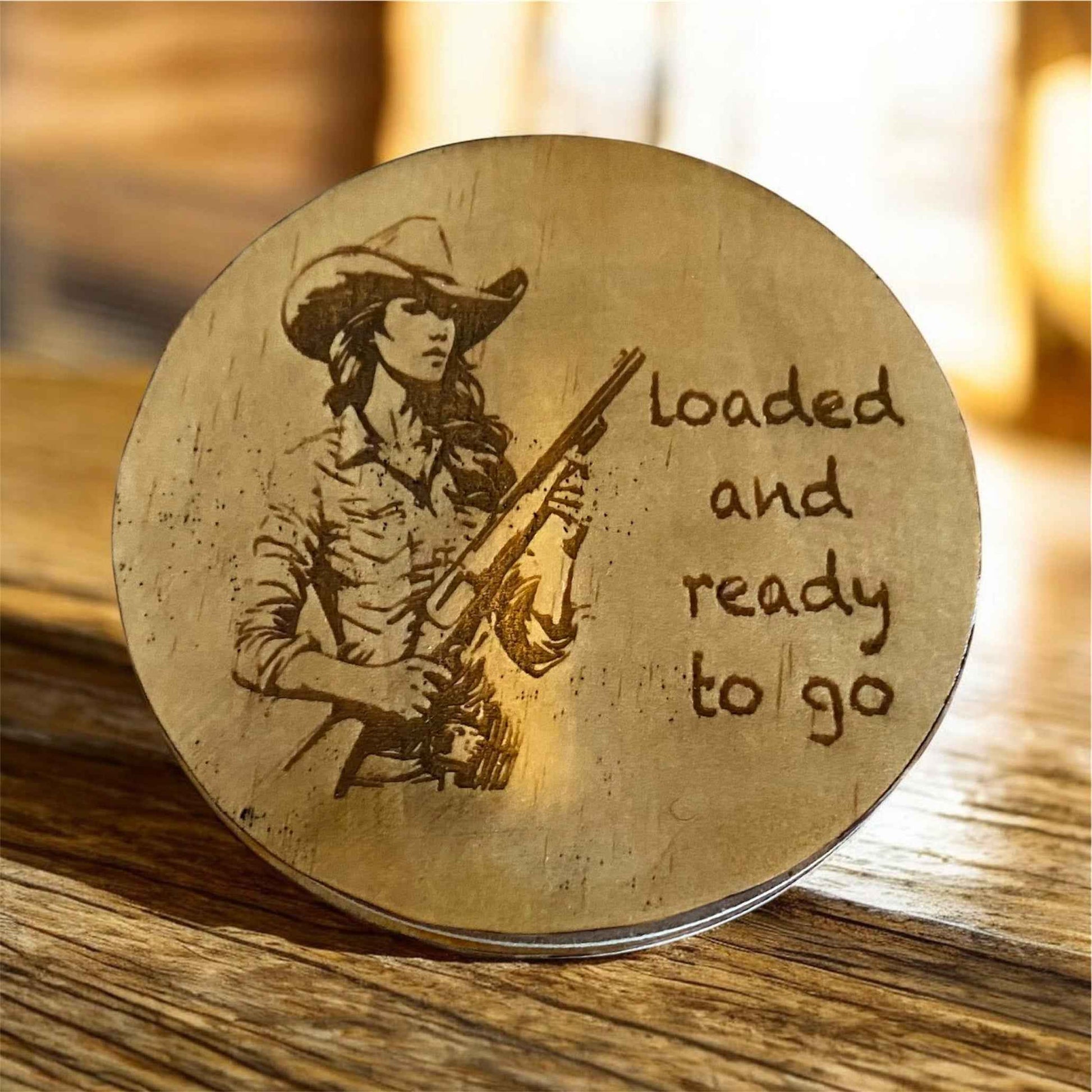 Handmade Wood-Burned Coasters: Unique Plywood Bar Coasters for Every Occasion