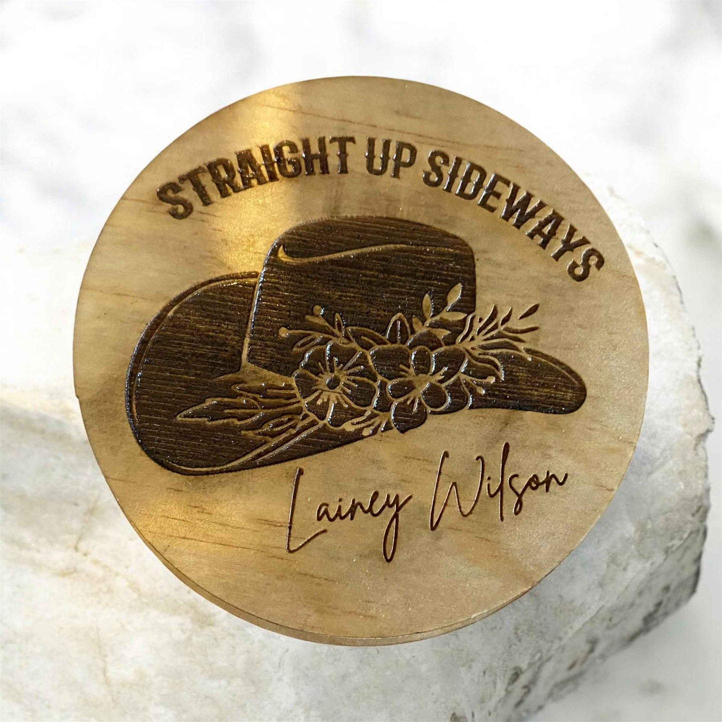 Handmade Wood-Burned Coasters: Unique Plywood Bar Coasters for Every Occasion