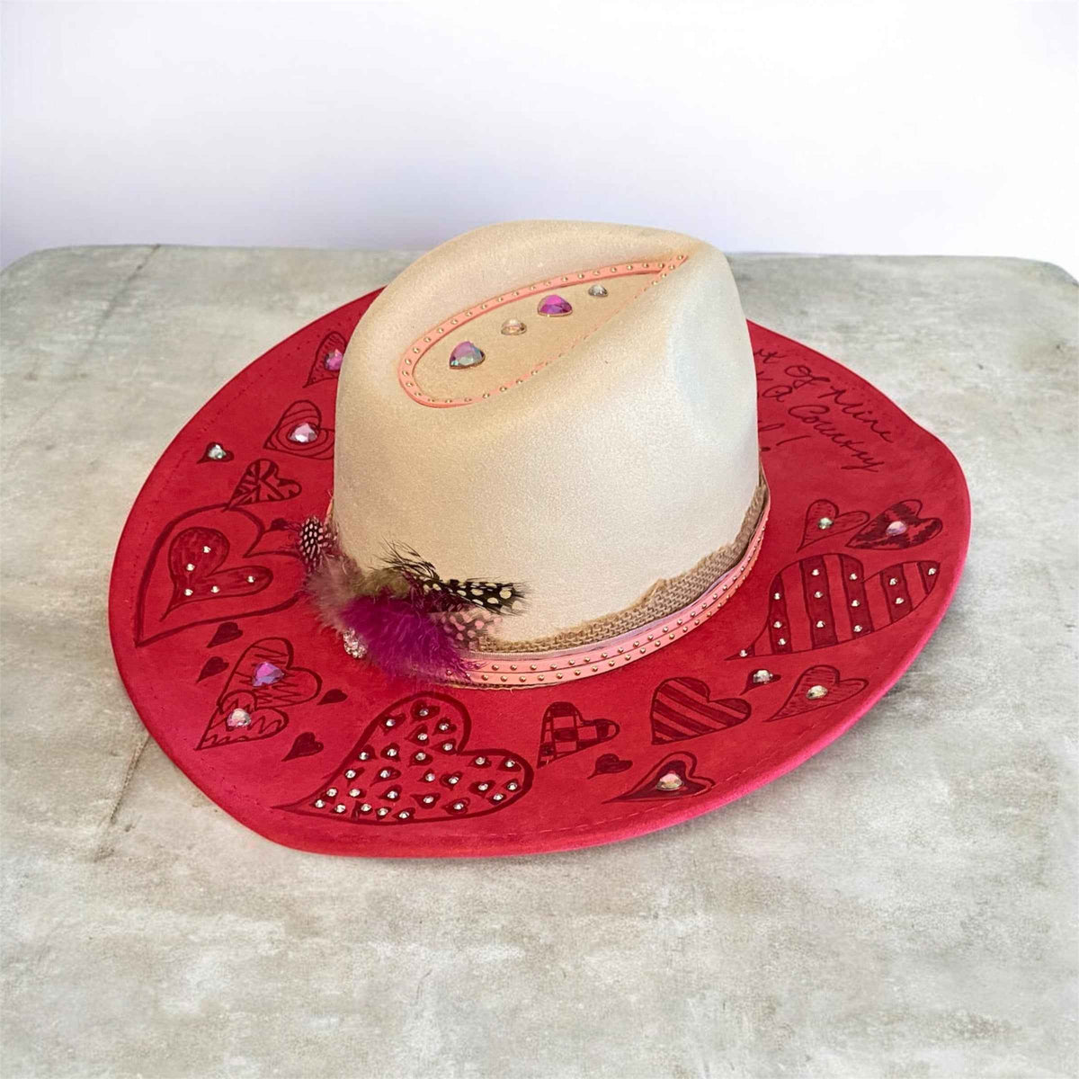 Discover the Unique Charm of Our Deluxe Custom Cowboy Hat – Country Soul Edition
