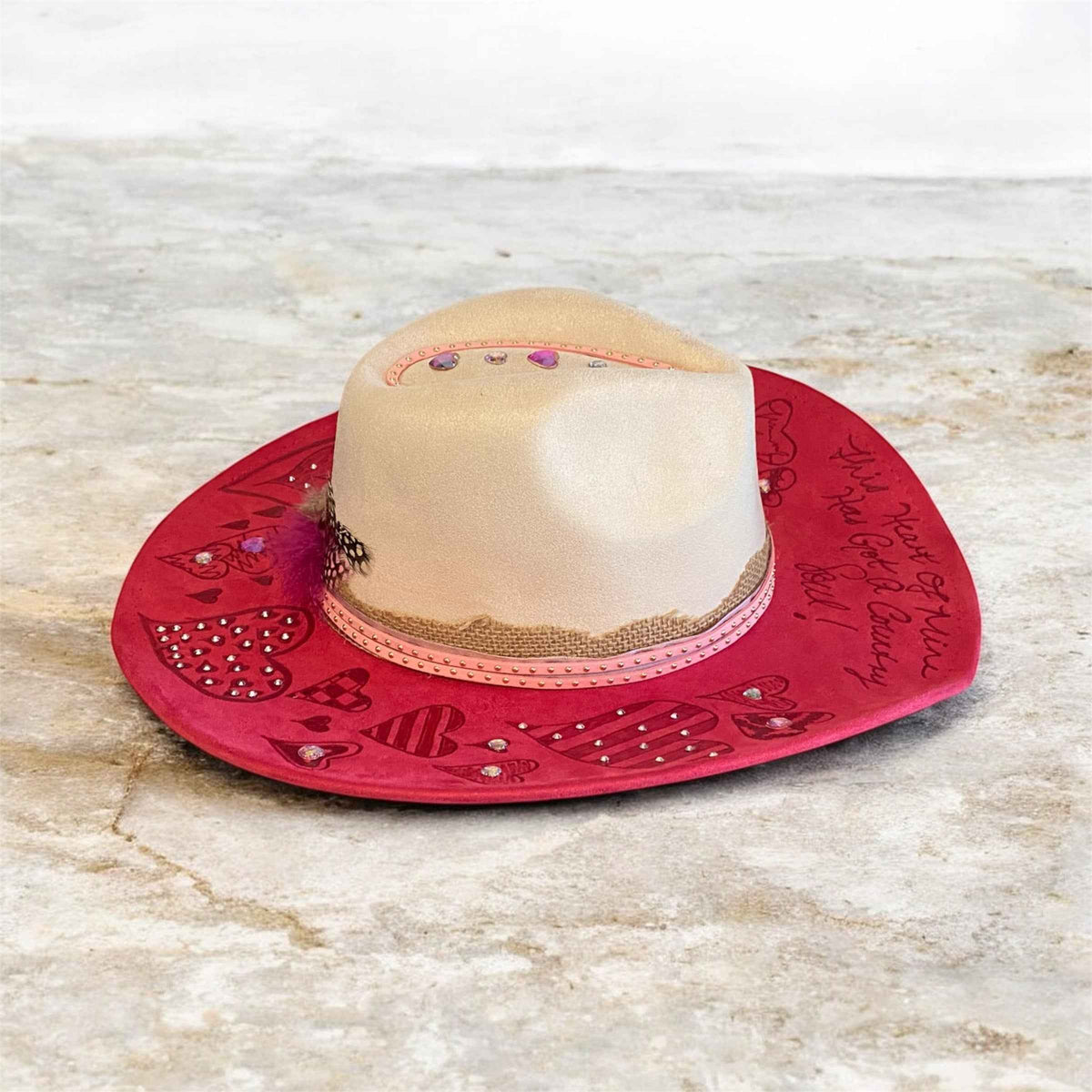 Discover the Unique Charm of Our Deluxe Custom Cowboy Hat – Country Soul Edition