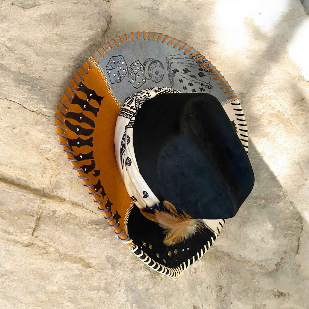 Elevate Your Poker Night with the Deluxe Cowboy Hat for Texas Hold 'em