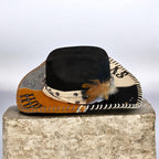 Custom Cowboy Hat "Texas Hold 'Em" Cattleman Crown