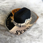 CMF Bundle 3: Texas Hold'em! One off custom Cowboy Hat with Bandana and Bolo tie