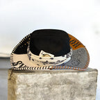 Custom Cowboy Hat "Texas Hold 'Em" Cattleman Crown