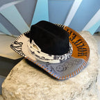 Custom Cowboy Hat "Texas Hold 'Em" Cattleman Crown