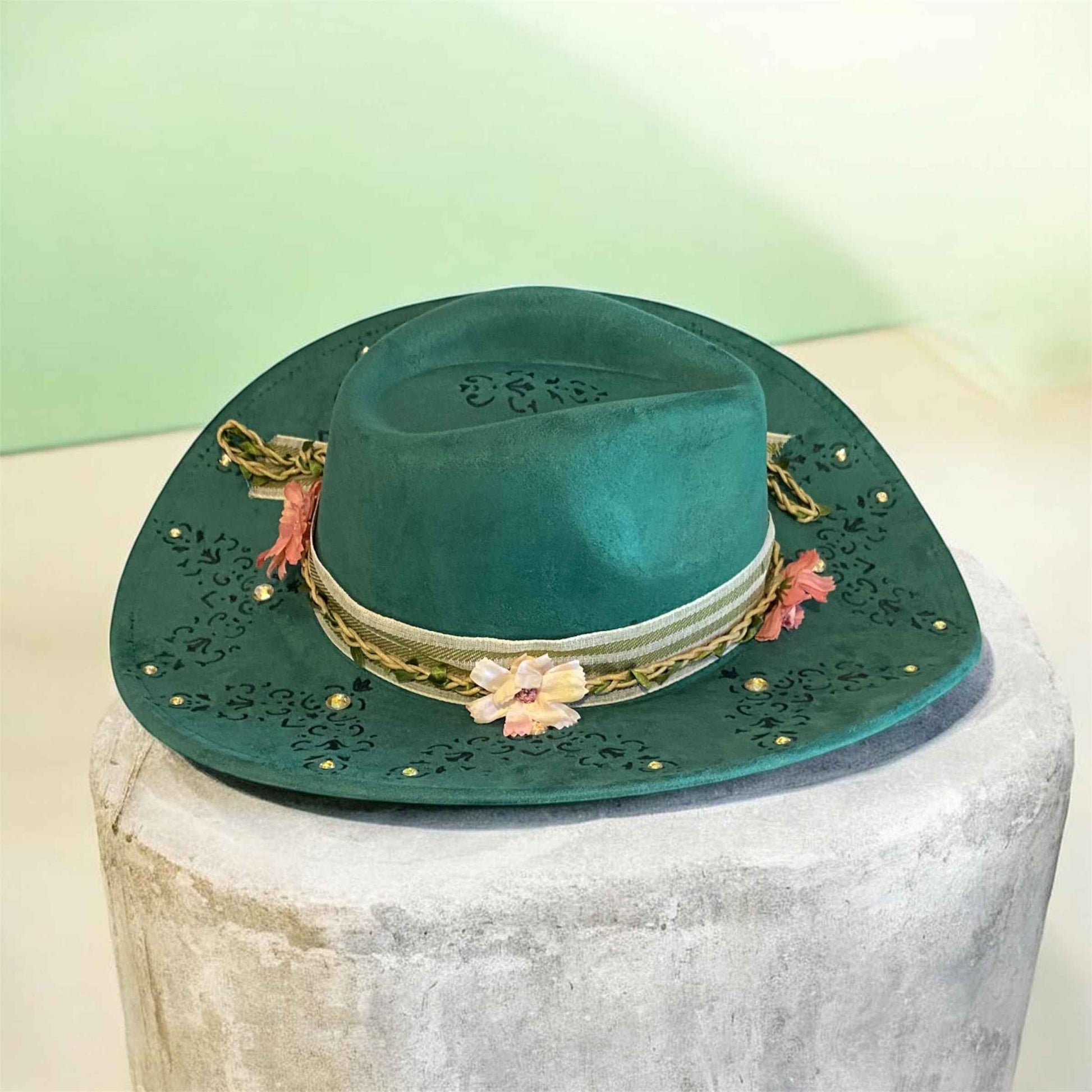 Deluxe Suedette Cowboy Hat: Transform Your Look with Elegance