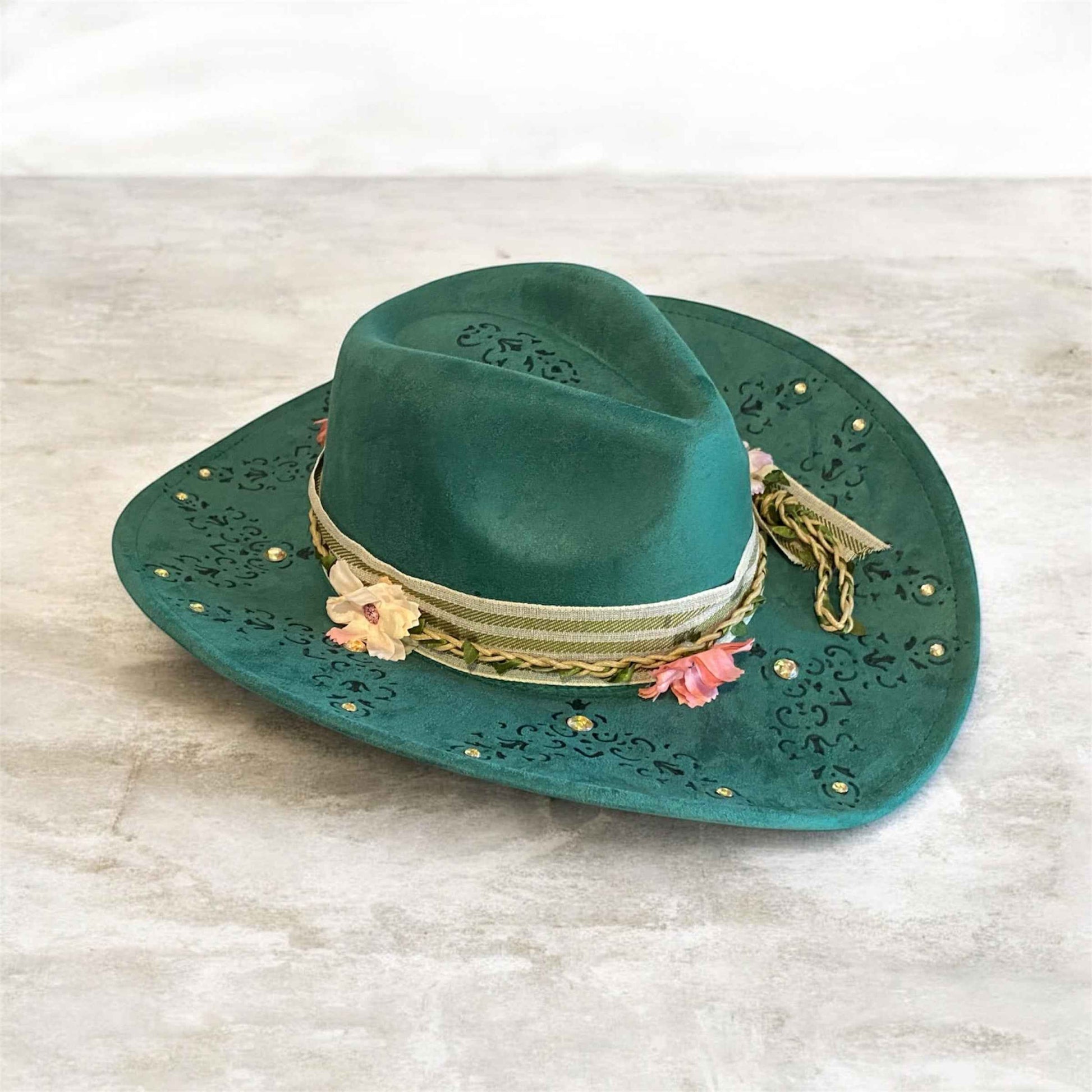 Deluxe Suedette Cowboy Hat: Transform Your Look with Elegance