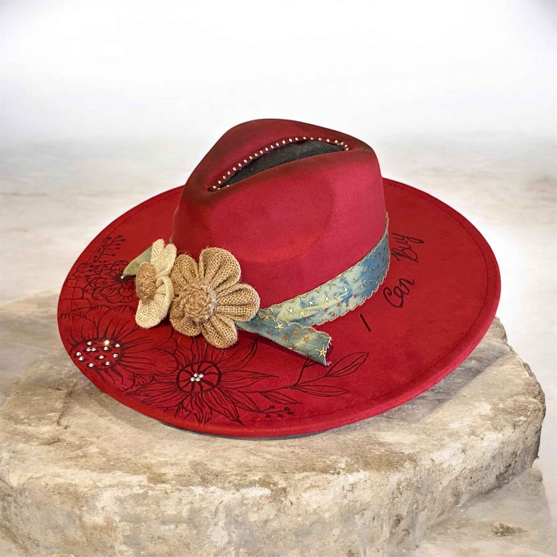 Elevate Your Style with the I Can Buy Myself Flowers Custom Fedora Hat