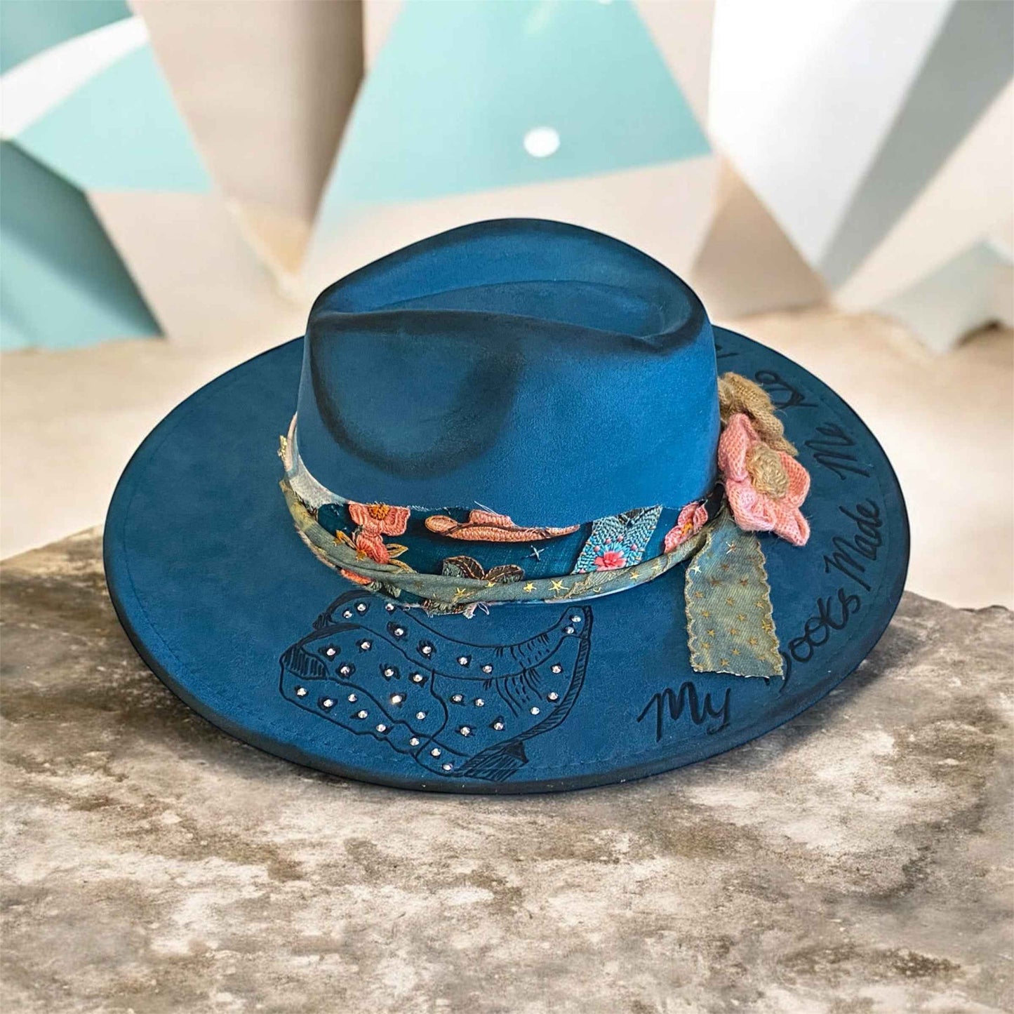 Discover Your Style with Our Deluxe Custom Fedora Hat: My Boots Made Me Do It