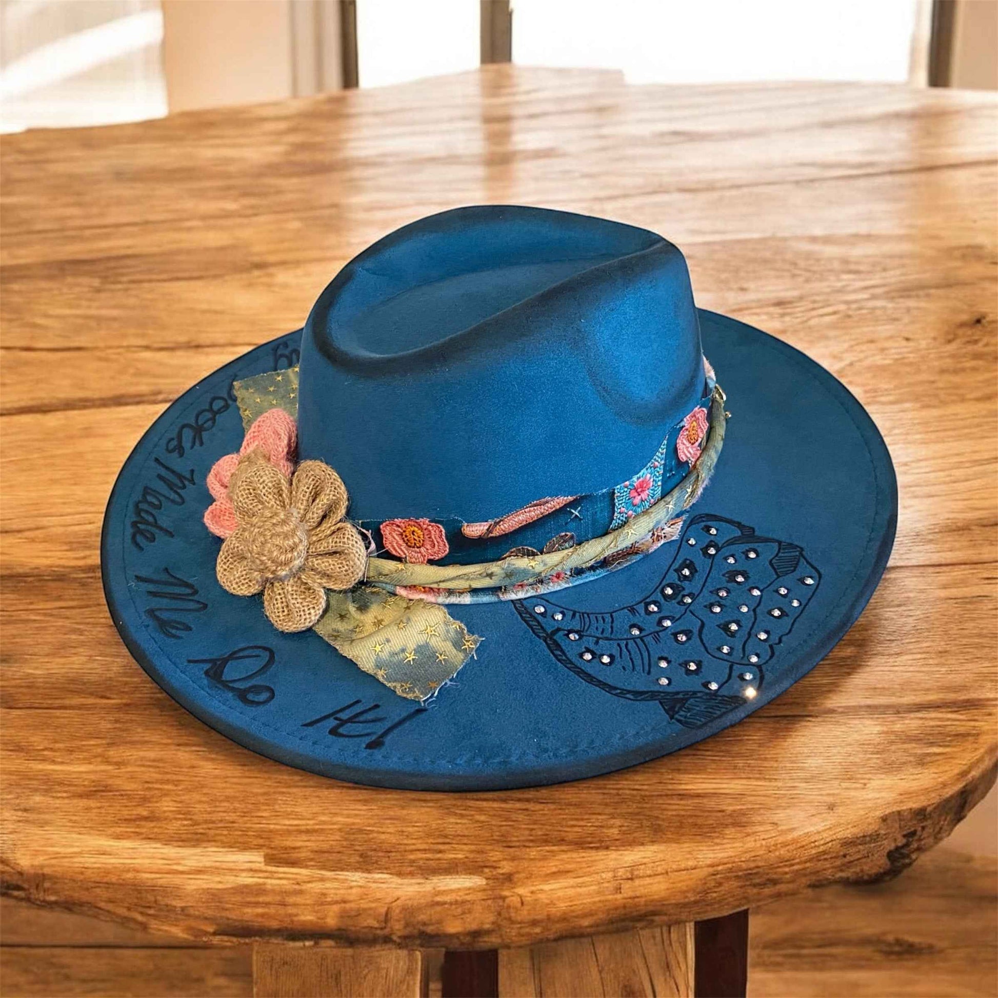 Discover Your Style with Our Deluxe Custom Fedora Hat: My Boots Made Me Do It