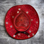 Vegan Suede Diamante Cowboy Hat: You Look Like You Love Me