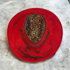 Aussie Croc-A-Gator "The Water's Fine" Red custom Hat
