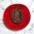 Aussie Croc-A-Gator "The Water's Fine" Red,  Custom Lightweight Felt Hat