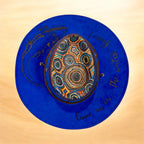 Aussie Croc-A-Gator "The Water's Fine" Blue custom Hat