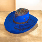 Aussie Croc-A-Gator "The Water's Fine" Blue custom Hat
