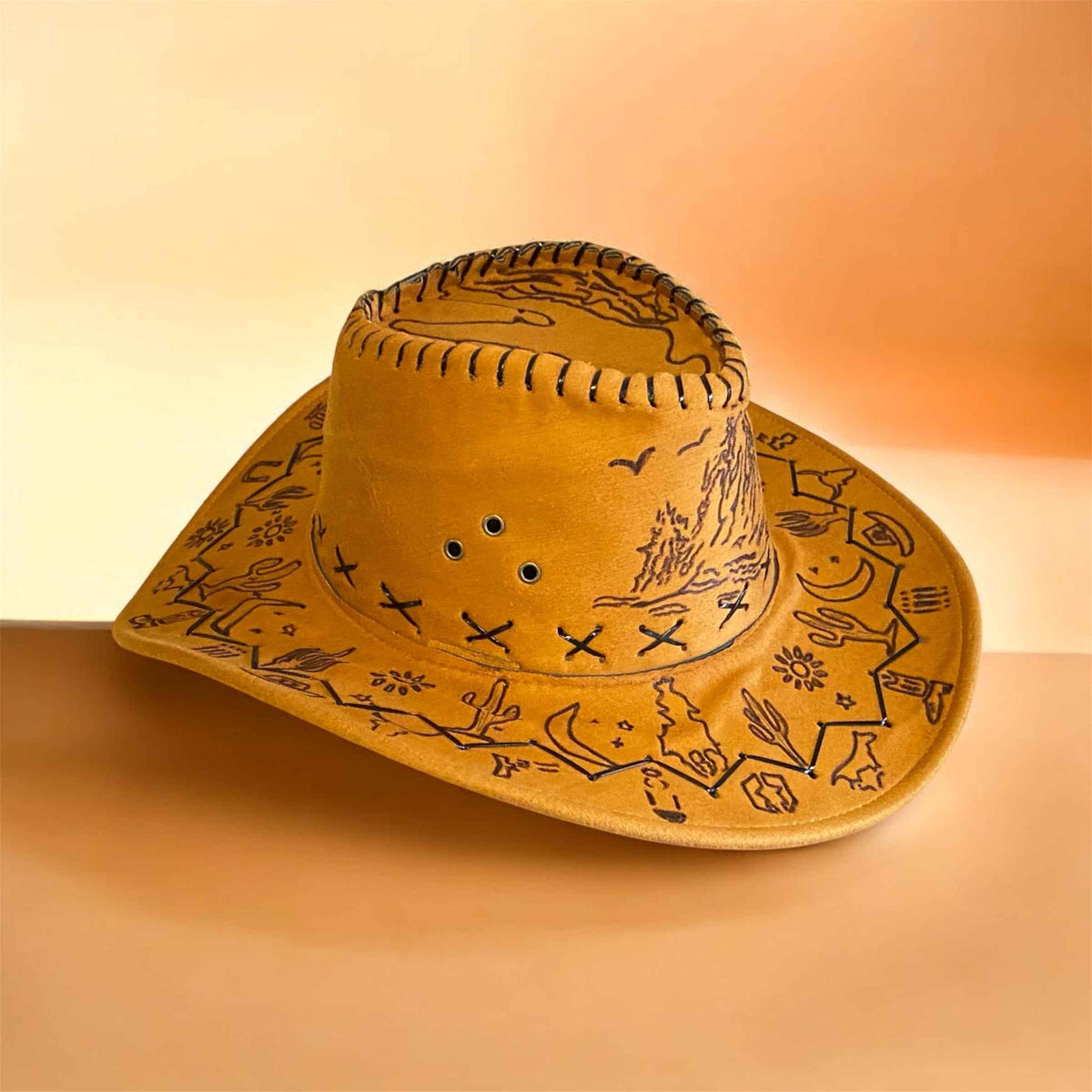 Custom Kids Felt Hat - Wild West Whimsy Youth Ranch Style