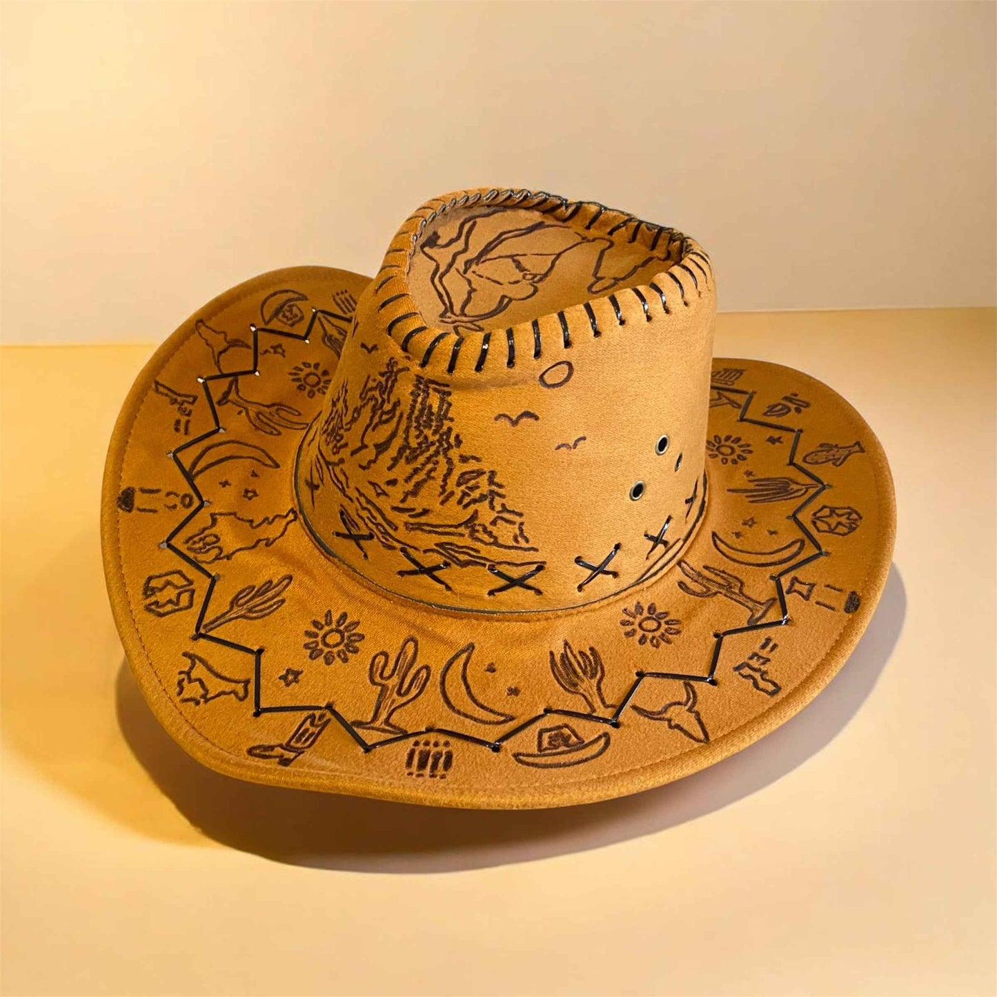 Custom Kids Felt Hat - Wild West Whimsy Youth Ranch Style