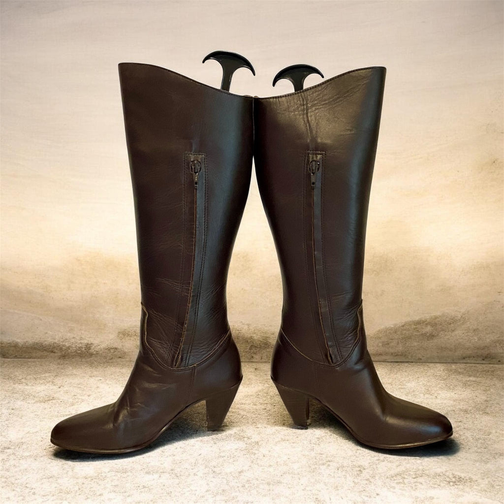 Custom RM Williams Ladies Long boots Size 6.25, 100% leather, made in Australia, discontinued line