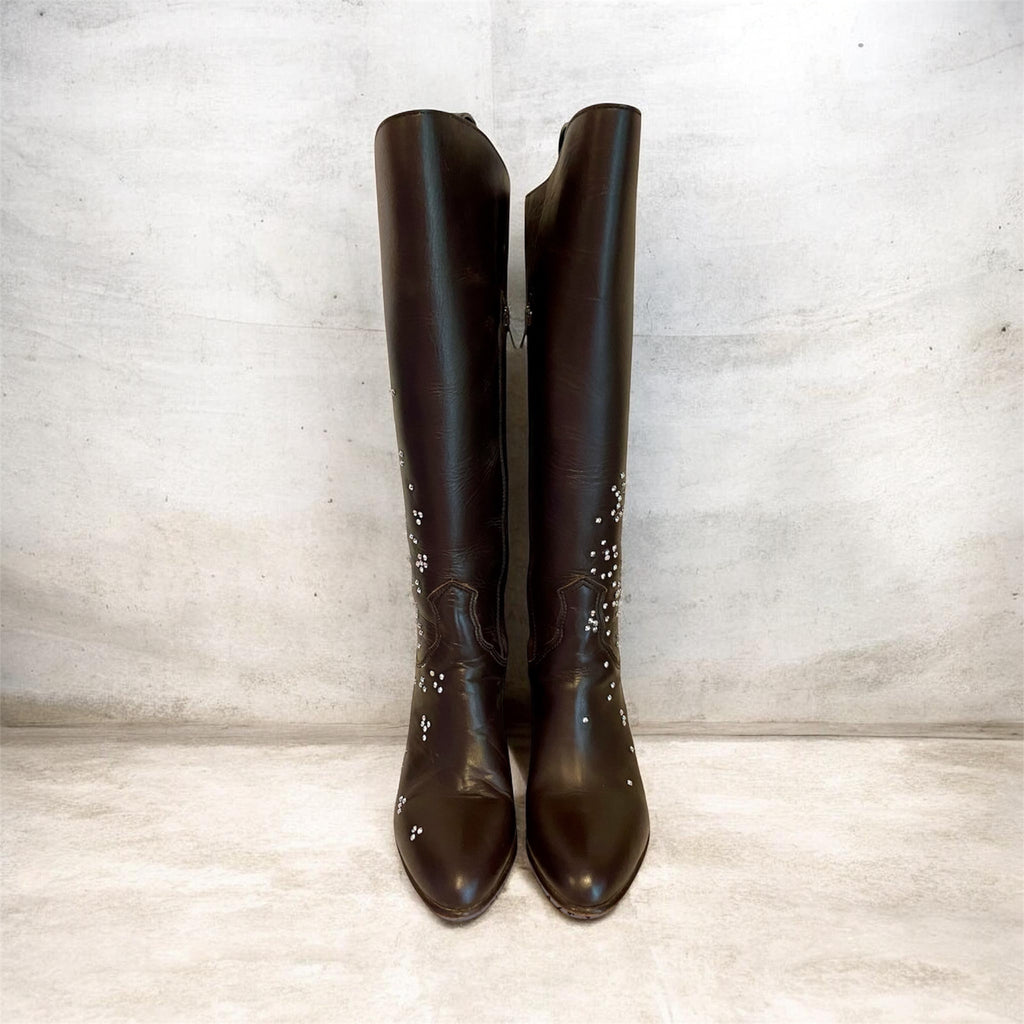 Custom RM Williams Ladies Long boots Size 6.25, 100% leather, made in Australia, discontinued line