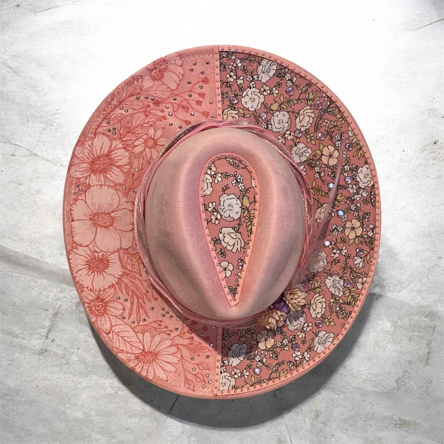 Pretty In Pink Fedora Hat: Elevate Your Style with Handcrafted Elegance