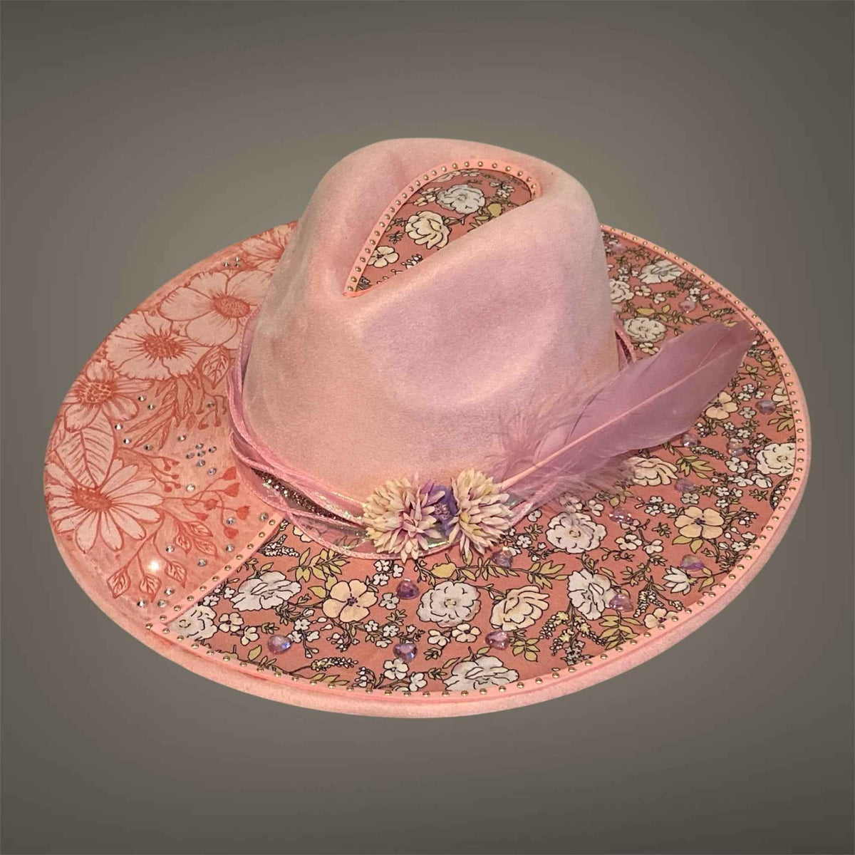 Pretty In Pink Fedora Hat: Elevate Your Style with Handcrafted Elegance