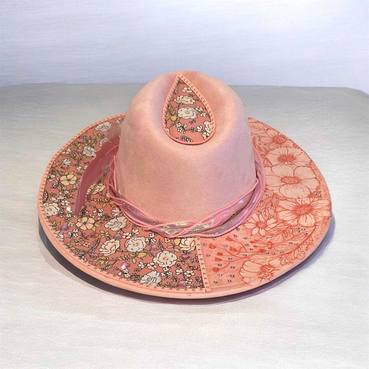 Pretty In Pink Fedora Hat: Elevate Your Style with Handcrafted Elegance