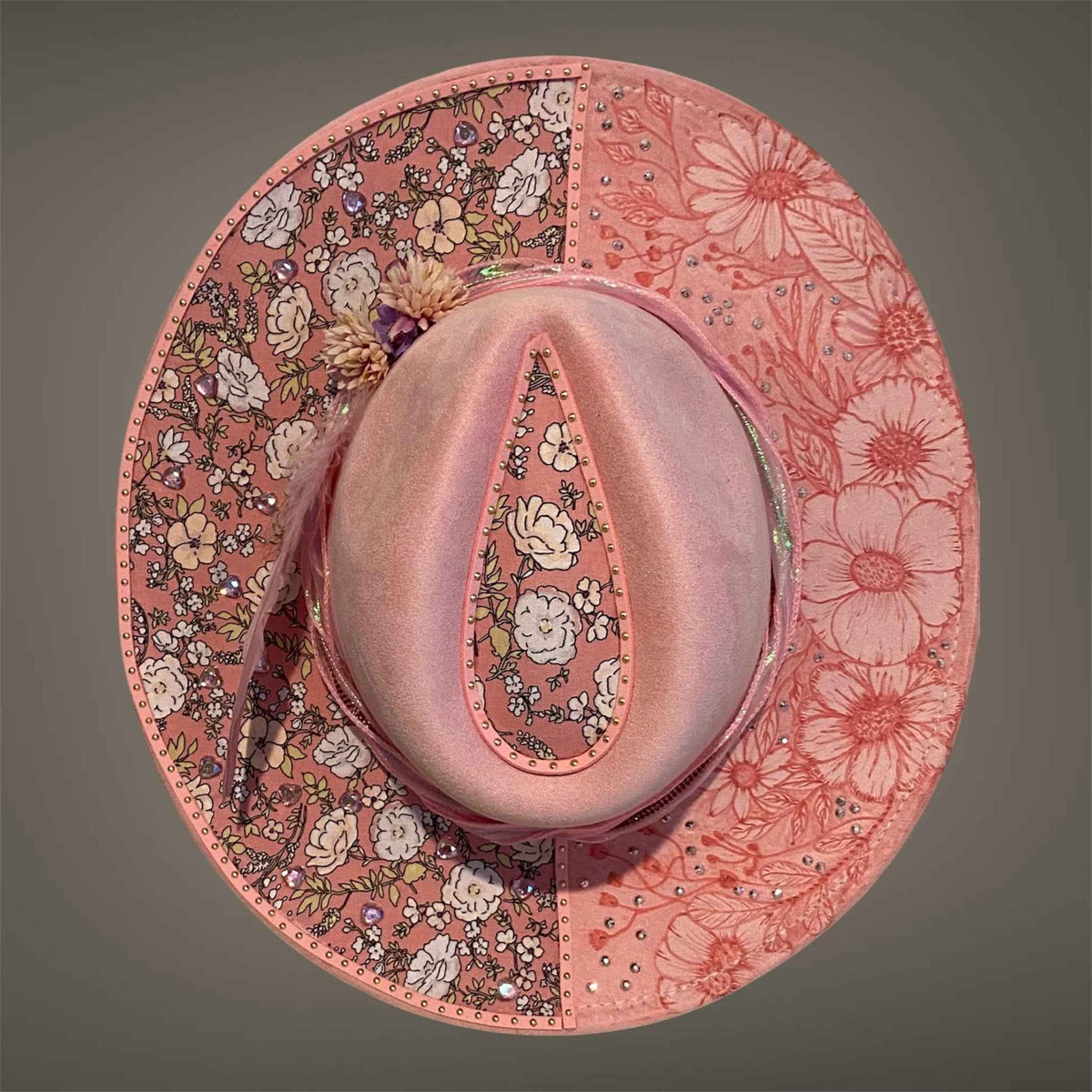 Pretty In Pink Fedora Hat: Elevate Your Style with Handcrafted Elegance