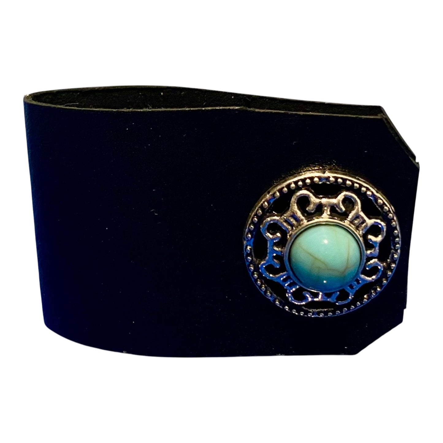 Handmade Leather Bandana Buckles