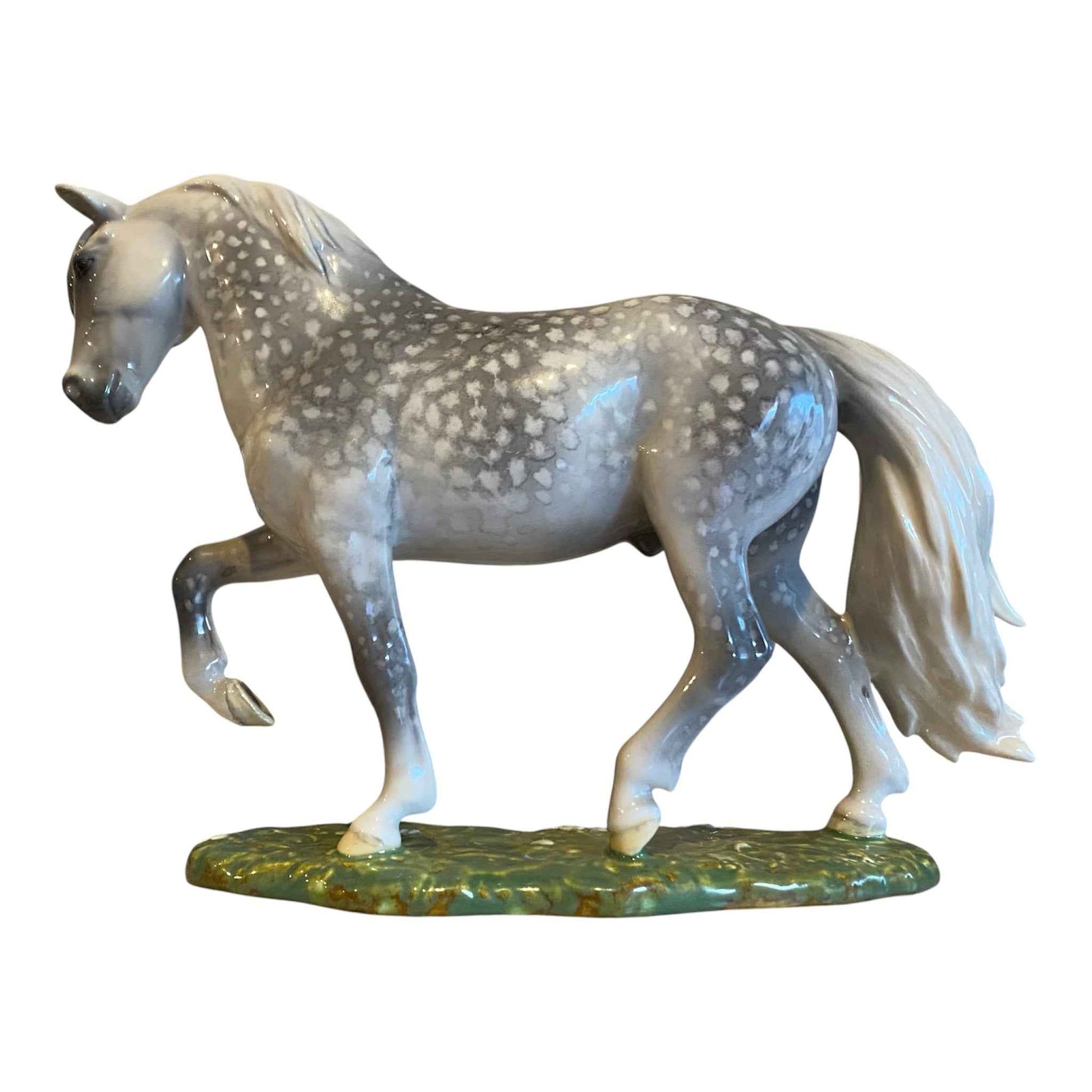 Vintage Goebel Porcelain "Haflinger" Horse/Pony /sculpture CUSTOM GLAZED