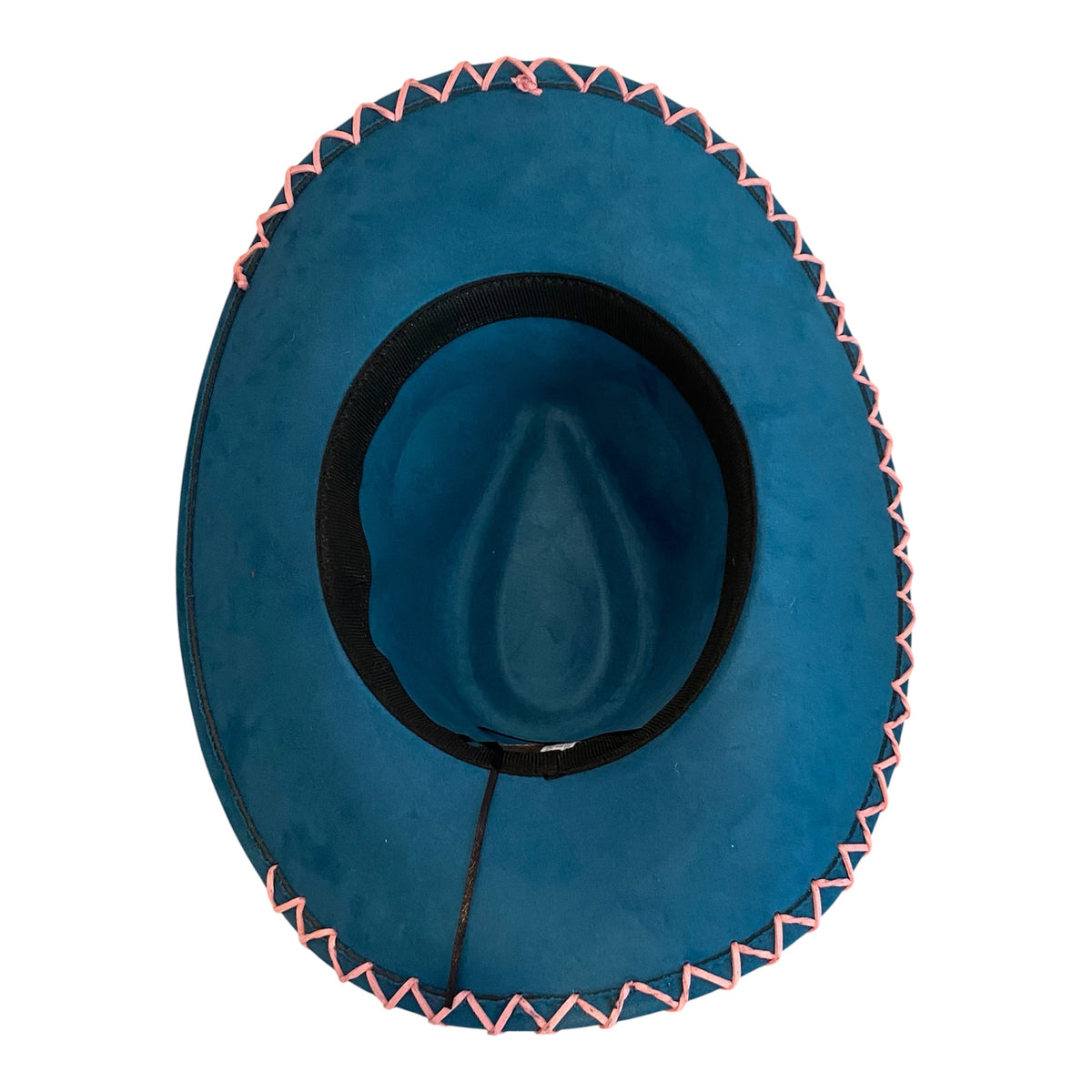 Dolly Parton Tribute Hat - Handburned Vegan Suede Masterpiece